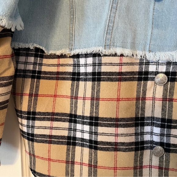 Highway Jeans Denim & Plaid Button Down
Shacket - Picture 3 of 10